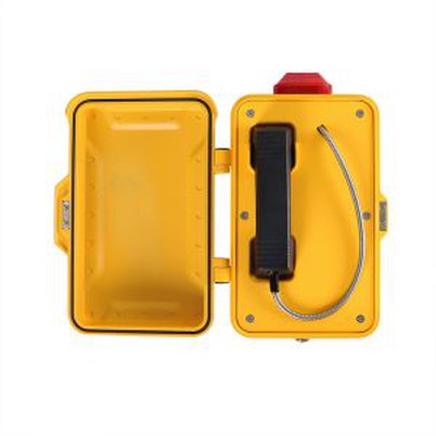 تلفن اضطراری عمومی آلومینیوم ریخته گری SOS JR101-CB-L-VoIP