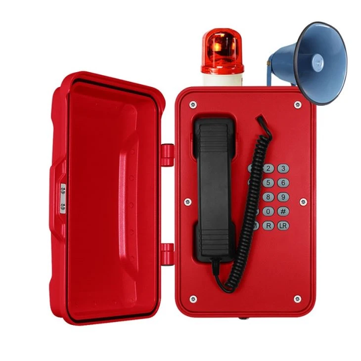 China product best outdoor red wall sip waterproof telephone (4)