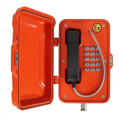 15Keys Blast Proof Hard VOIP تلفن پشتیبانی از پروتکل SIP2.0